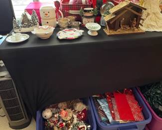 Assorted Christmas Decorations and Collectibles second image