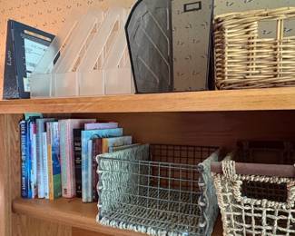 Wicker and Rattan Baskets Assortment third image