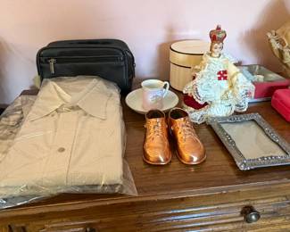 Assorted Collectibles and Decorative Items including Bronzed Baby Shoes