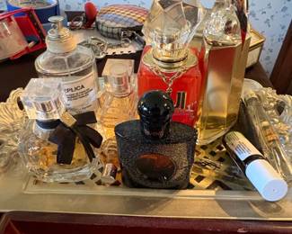 Assorted Designer Fragrances and Sterling Silver Star Necklace second image