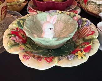 Assorted Decorative Ceramic Kitchenware  Fitz and Floyd, Temptations, Carlton Ware, McCoy third image