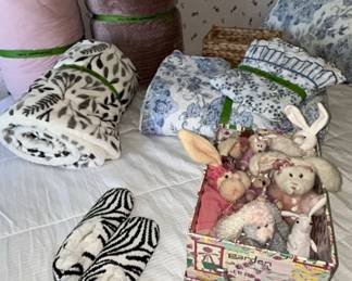 LoveShackFancy Plush Throw Blankets and Stuffed Animals Collection