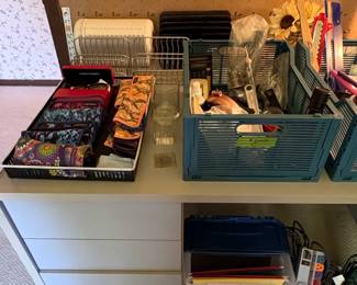 Assorted Electronics, Office Supplies, and Health Monitoring Devices Lot fourth image