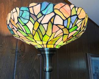 Stained Glass Floor Lamp second image