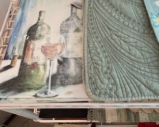 Vintage Wine Still Life Print