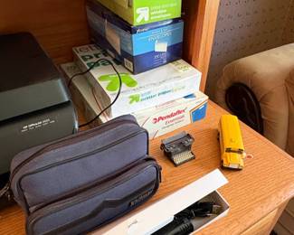 Assorted Electronics, Office Supplies, and Health Monitoring Devices Lot second image