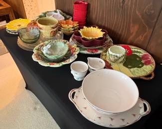 Assorted Decorative Ceramic Kitchenware  Fitz and Floyd, Temptations, Carlton Ware, McCoy