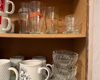 Assorted Campbells Soup Mugs and Collectible Glassware Collection third image
