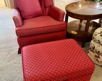 Vintage Swivel Rocker with Ottoman w/storage $30 (2 on site)