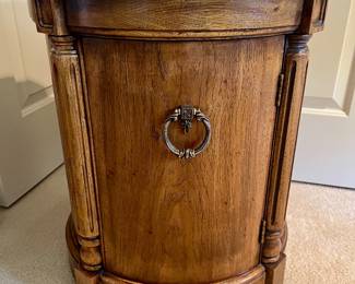 1971 Thomasville Barrel Table $80