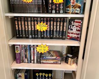 DVD, VHS Sets