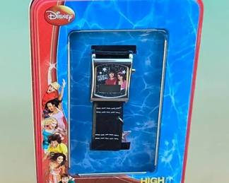Disney High School Musical 2 Digital LCD Watch in Collectible Tin New in Package HSM Kids Watch