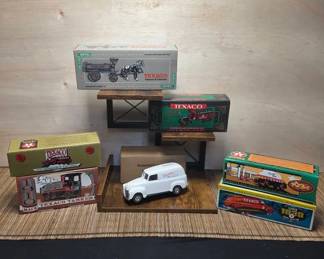 Vintage Die Cast Locking Banks New