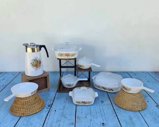 Vintage Corning Ware Spice of Life Large Variety See Video