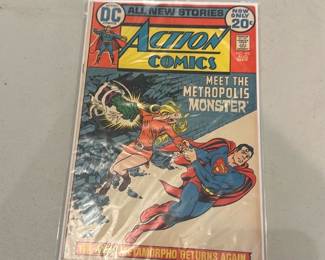 Action Comics Meet Metropolis Monster