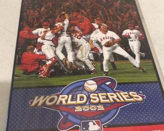 2002 World Series DVD Anaheim Angels