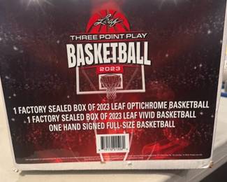 2023 Leaf Three Point Play Basketball Se