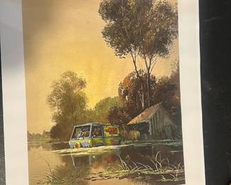 Dave Pollot - Scooby Doo tribute print