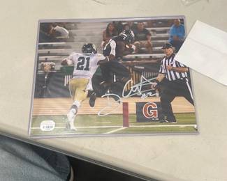 DEANDRE CARTER AUTOGRAPHED