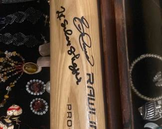 Eric Davis Autographed Baseball Bat
