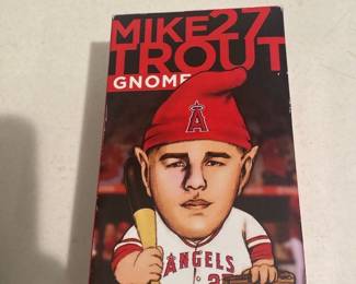 Mike Trout Angels Gnome Figure