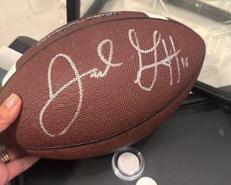 Signed Nike Spiral-Tech Football