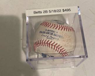Betts Signed Official MLB Baseball