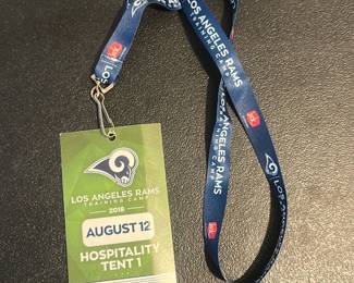 Los Angeles Rams 2018 Training Camp Pass