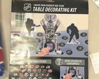NHL Table Decorating Kit