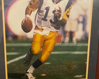 Kurt Warner Signed Photo 1999 MVP