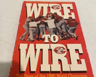 Wire to Wire 1990 Cincinnati Reds VHS