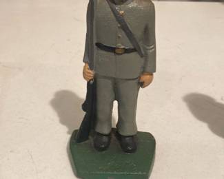 Vintage Confederate Soldier Toy Figure