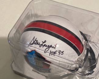 Steve Largent Signed Mini Helmet