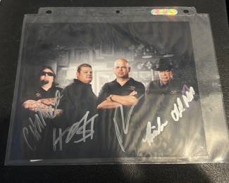 Pawn Stars Cast Signed Photo
