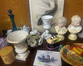 Part of the collection of bric brac