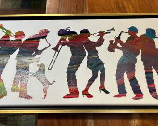 Painting by New Orleans artist Tone Lowe