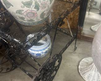 Cast iron trolley 