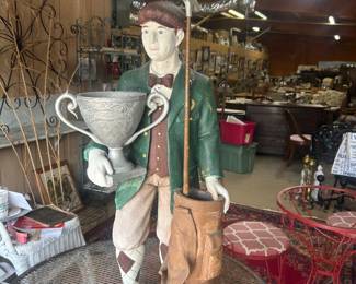 Vintage golfer 