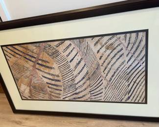 FLK020 - Framed “Abstracted Tree Rings” Print
