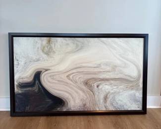 FLK019 - Abstract Giclee by Hannah Stewart Titled: “Swirled Acrylic”