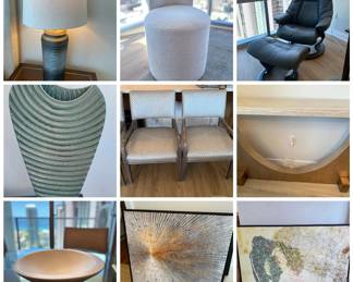 FINE LIVING KAKAAKO SALE CTBids Online Auction • Bidding Ends 07/09/26 • Pickup 07/11/26     This auction features fine luxurious designer furniture, beautiful artwork and exquisite pieces, a Stressless recliner and ottoman, high-end decor and so much more! Everything is in great condition and ready for your home. Happy bidding!