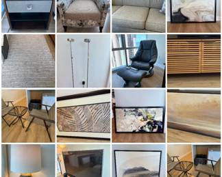 FINE LIVING KAKAAKO SALE CTBids Online Auction • Bidding Ends 07/09/26 • Pickup 07/11/26     This auction features fine luxurious designer furniture, beautiful artwork and exquisite pieces, a Stressless recliner and ottoman, high-end decor and so much more! Everything is in great condition and ready for your home. Happy bidding!