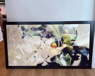 FLK021 - Photographic Abstract Giclee by Kat Morgan Titled: “Flower Ink”
