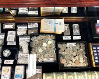 Coins and currency 