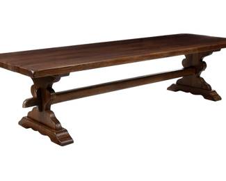 Vintage French Farmhouse Harvest Table