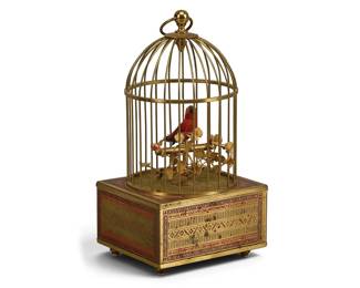 19th Century Caged Bird Automaton