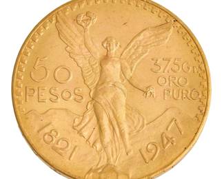 Mexican 50 Peso Gold Coin