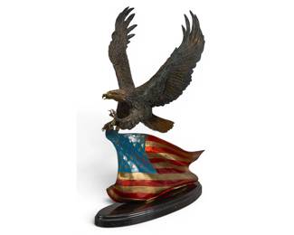 Laran Ghiglieri, "Spirit of America", bronze