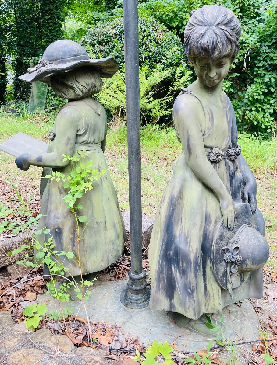 LARGE BRONZE OUTDOOR STATUES