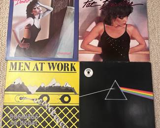 Limited edition white vinyl Dark Side of the Moon